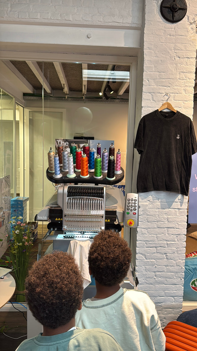 Persdagen van Marnix&Ally met Stitchly als eye catcher